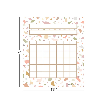 Terrazzo Tones Incentive Charts