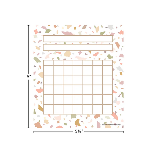 Terrazzo Tones Incentive Charts