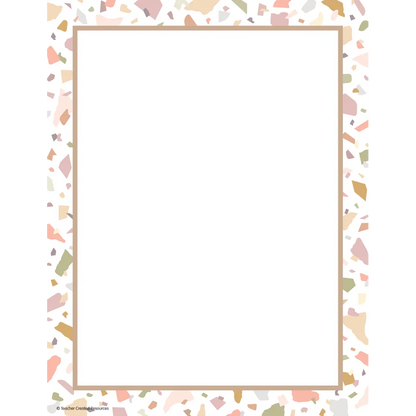 Terrazzo Tones Computer Paper