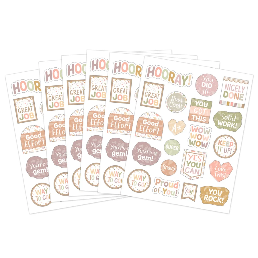 Terrazzo Tones Stickers