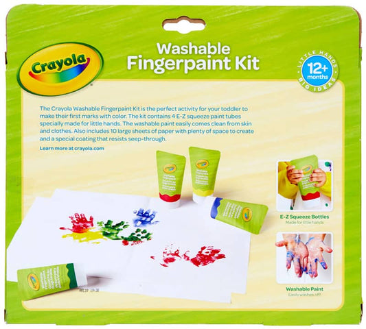 My First Crayola Fingerpaint Kit