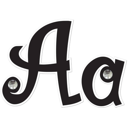 Bling Letters with Jewels