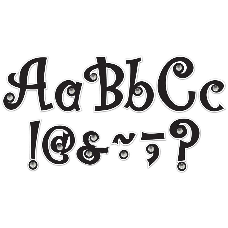 Bling Letters with Jewels