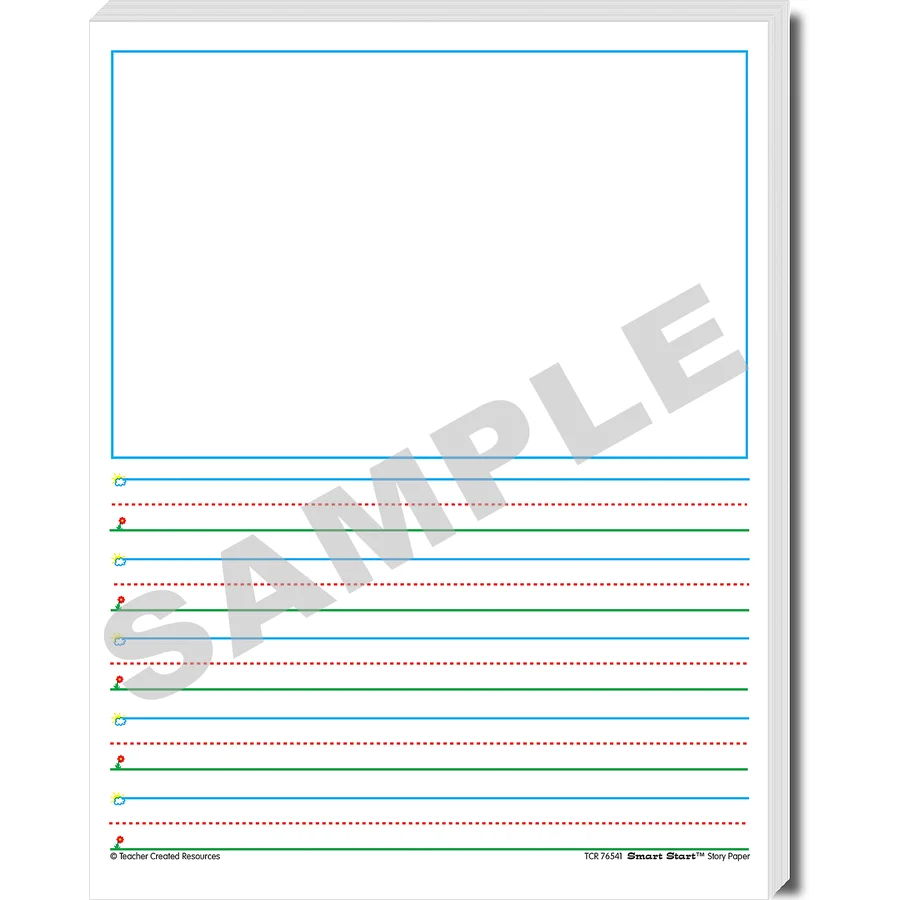 Smart Start 1-2 Story Paper: 100 Sheets