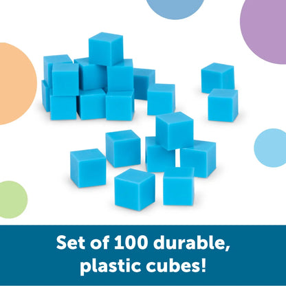 Plastic Base Ten Units, Set of 100