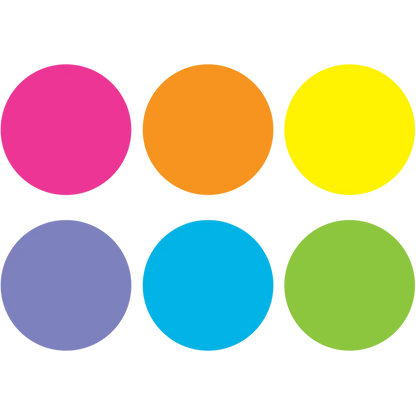 Spot On Carpet Markers Bright Circles - 4"
