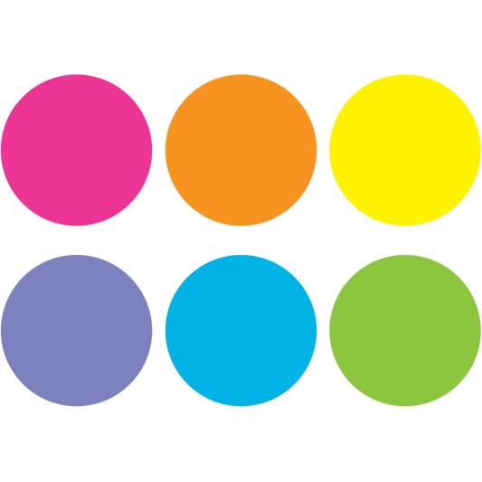 Spot On Carpet Markers Bright Circles - 4"