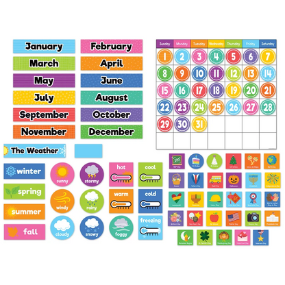 Colorful Magnetic Calendar Set
