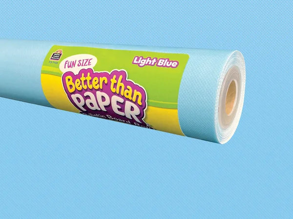Fun Size Light Blue Better Than Paper Bulletin Board Roll