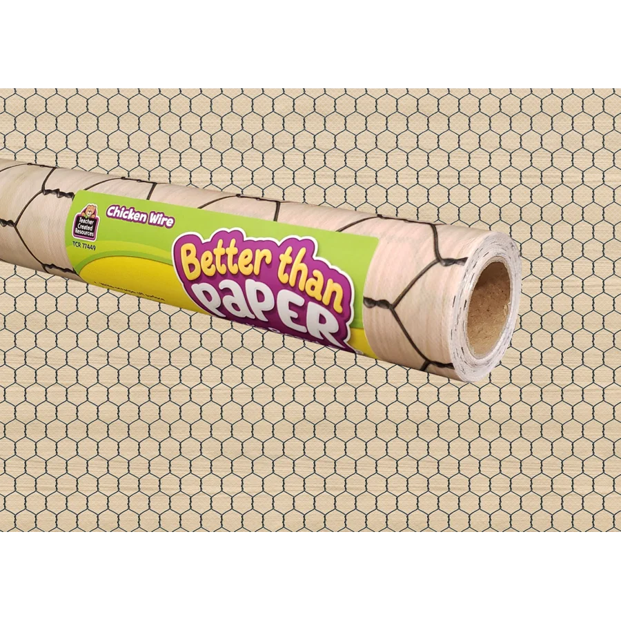 Chicken Wire Better Than Paper Bulletin Board Roll