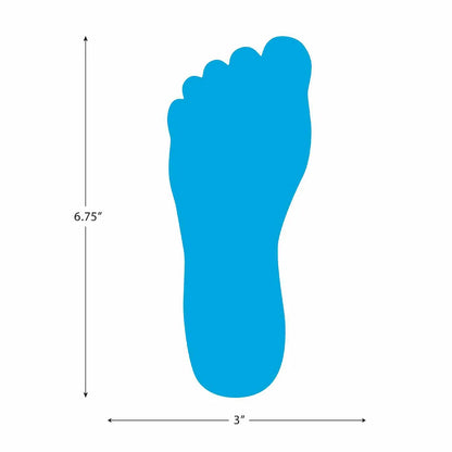 Spot On Carpet Markers Footprints - 7"