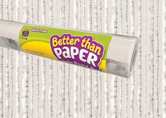 Birch Trees Better Than Paper Bulletin Board Roll