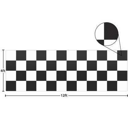 Black and White Big Checkers Better Than Paper