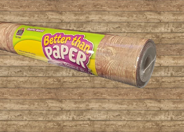 Rustic Wood Better Than Paper Bulletin Board Roll