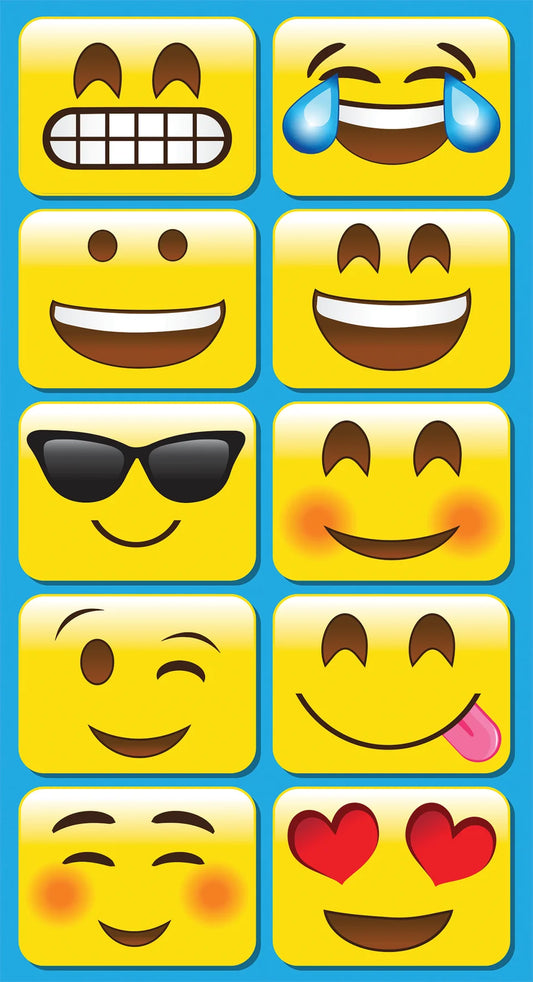 Emoijis Non Magnetic Mini Erasers