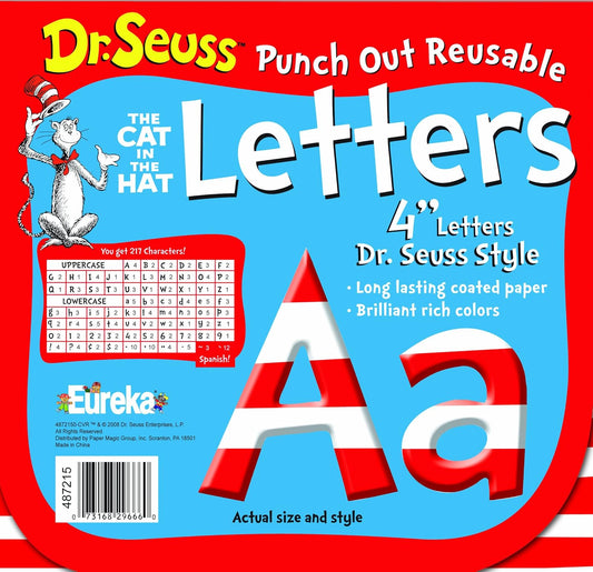 Dr. Seuss ABC Letters