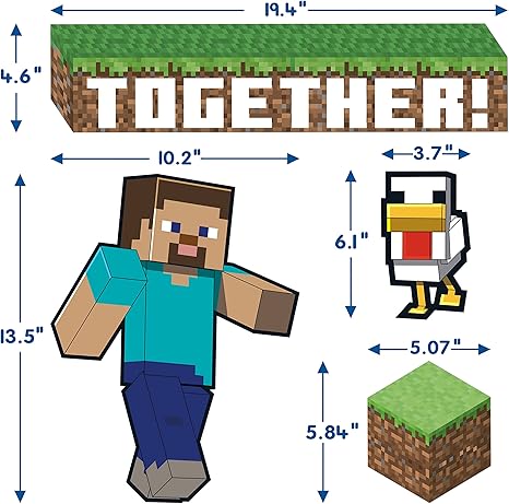 Eureka Minecraft Building A Great Year Classroom Bulletin Board