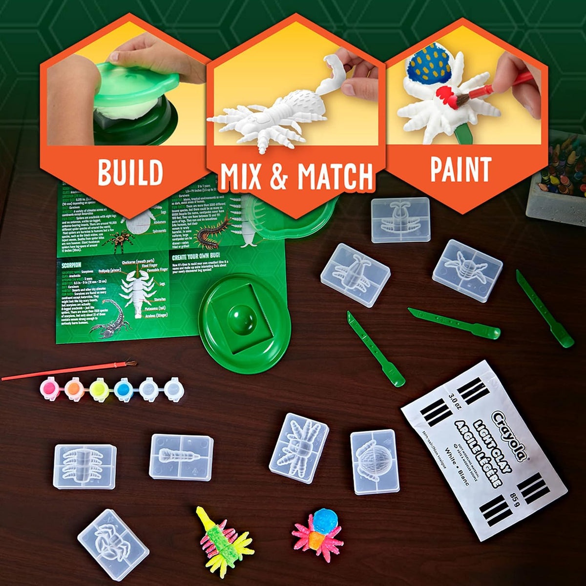 Crayola STEAM Critter Creator Glow Bugs