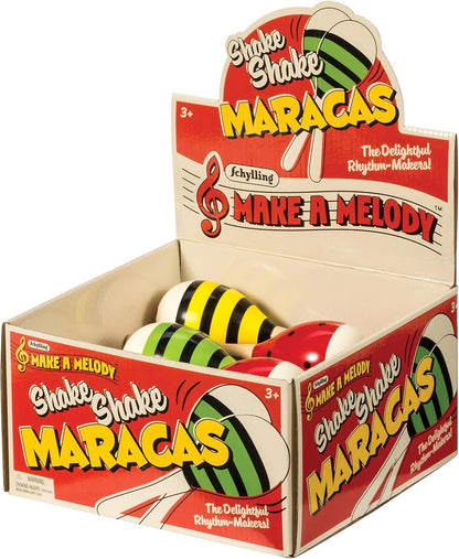 Wooden Maracas - Assorted