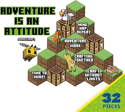Eureka Minecraft Adventure is an Attitude Mini Bulletin Board Set