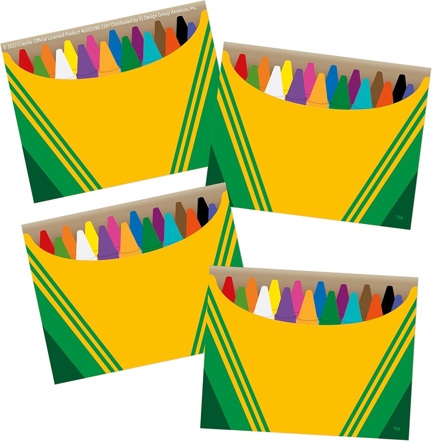 Crayola Crayons Name Tags