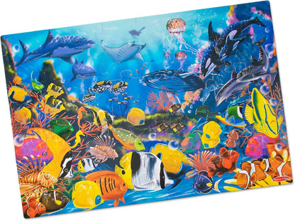 Underwater Floor Puzzle - 48 Pieces