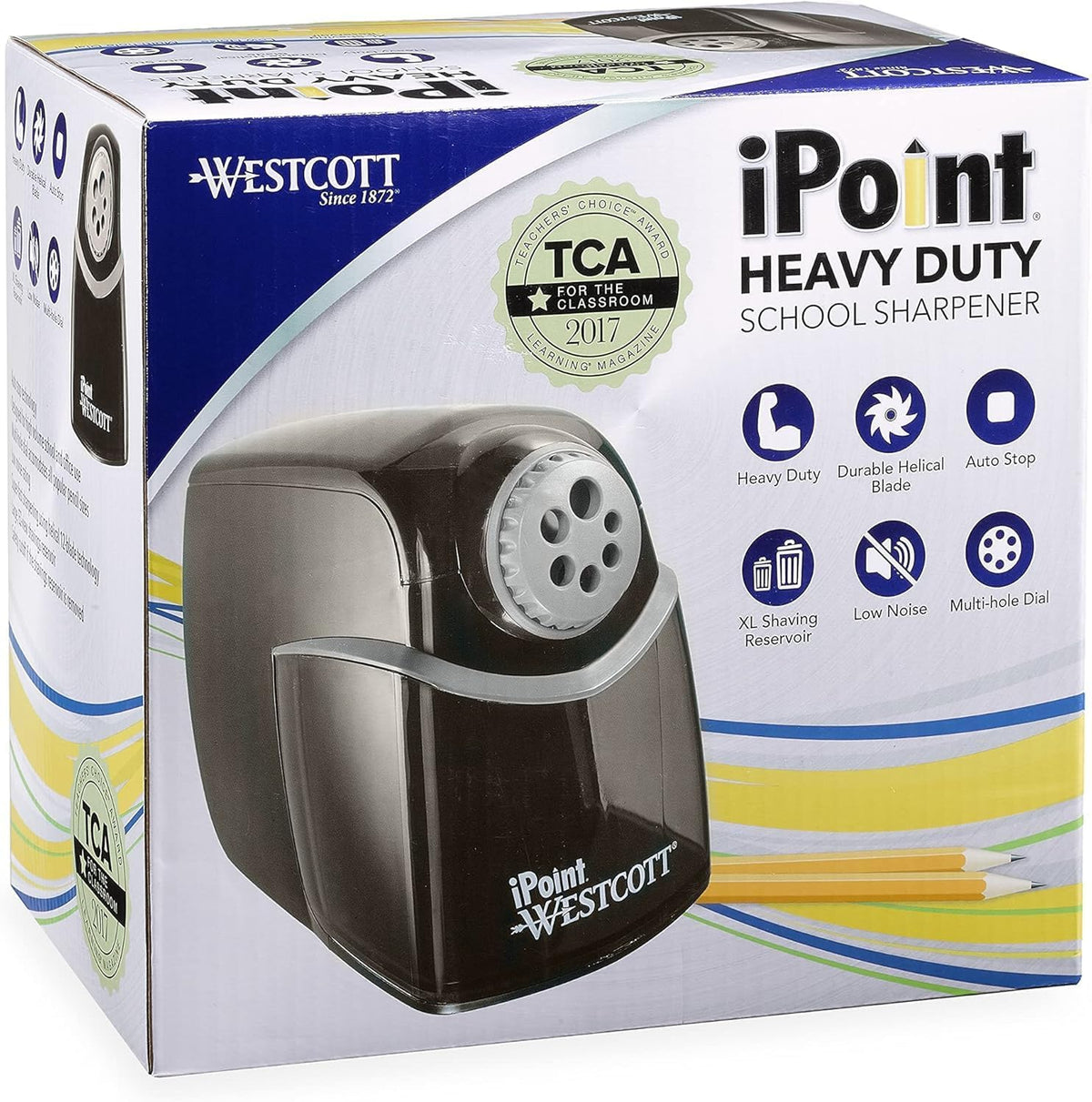 Westcott iPoint Heavy Duty Electric School Sharpener