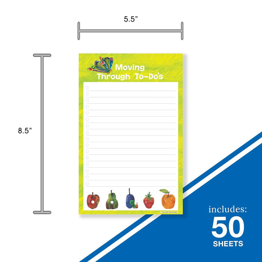 Eric Carle Moving Through To-Do's Notepad