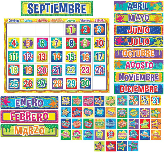 Color My World Spanish Calendar BBA