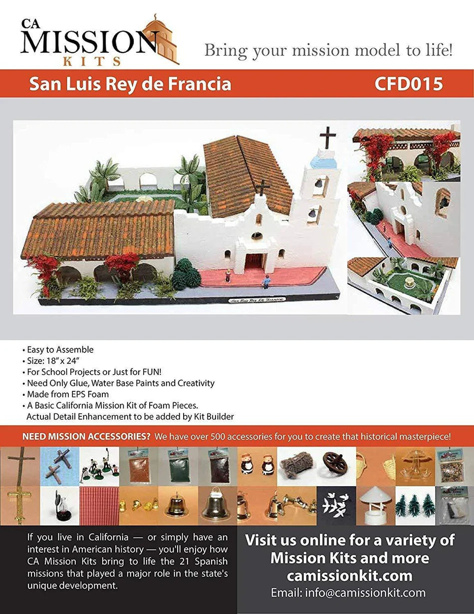 San Luis Rey de Francia Mission Kit
