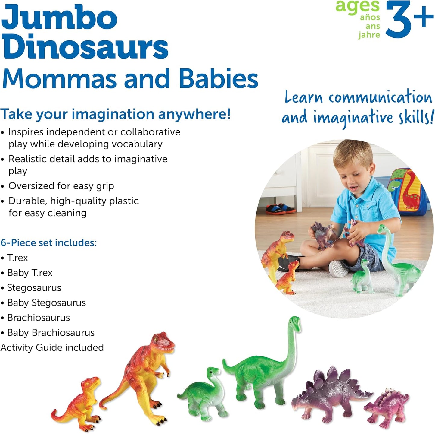 Jumbo Dinosaurs - Mommas and Babies