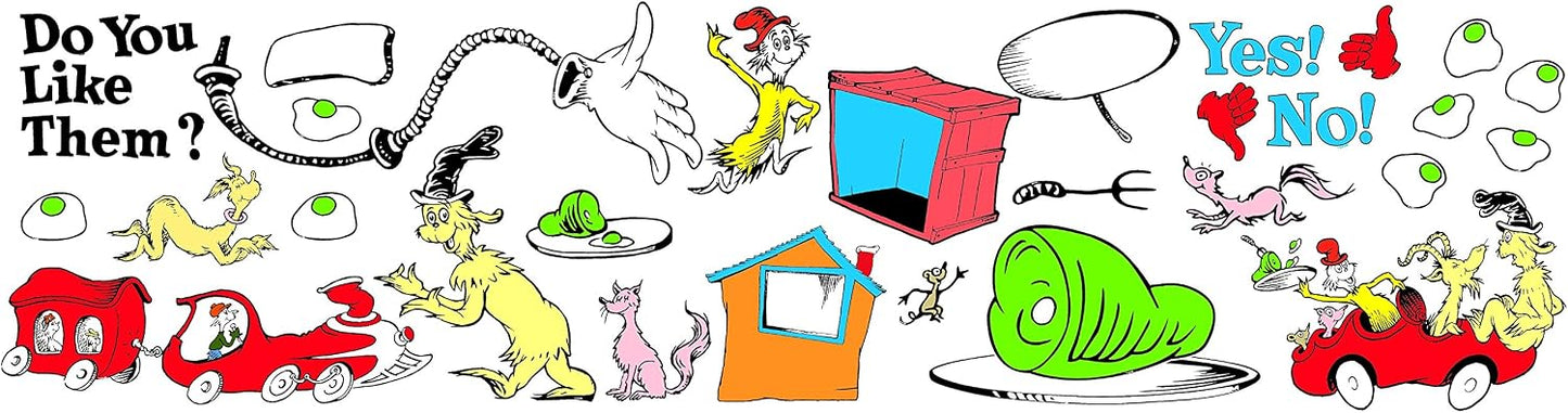 Dr. Seuss Green Eggs and Ham Bulletin Board Sets