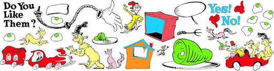 Dr. Seuss Green Eggs and Ham Bulletin Board Sets