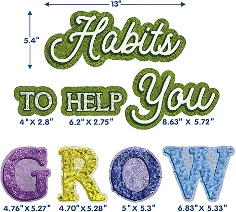 Eureka Curiosity Garden Mini Bulletin Board Set