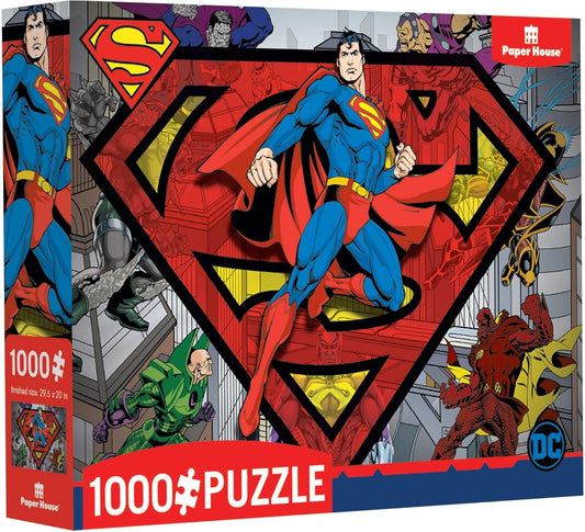 Superman & Villains 1000 Pcs Puzzle