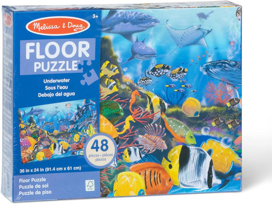 Underwater Floor Puzzle - 48 Pieces