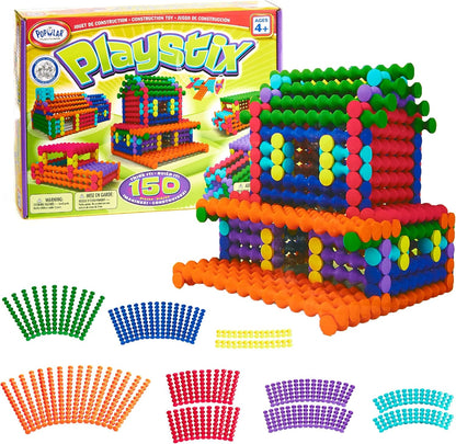 Playstix Construction Toy Set - 150 Piece Kit
