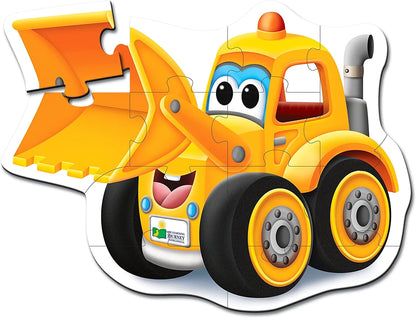 My First Big Vehicle Floor Puzzle - Digger
