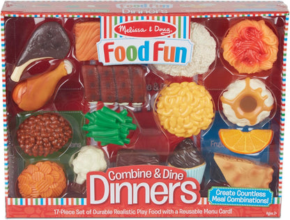 Combine & Dine Dinners Fun Food 17pc. - Red