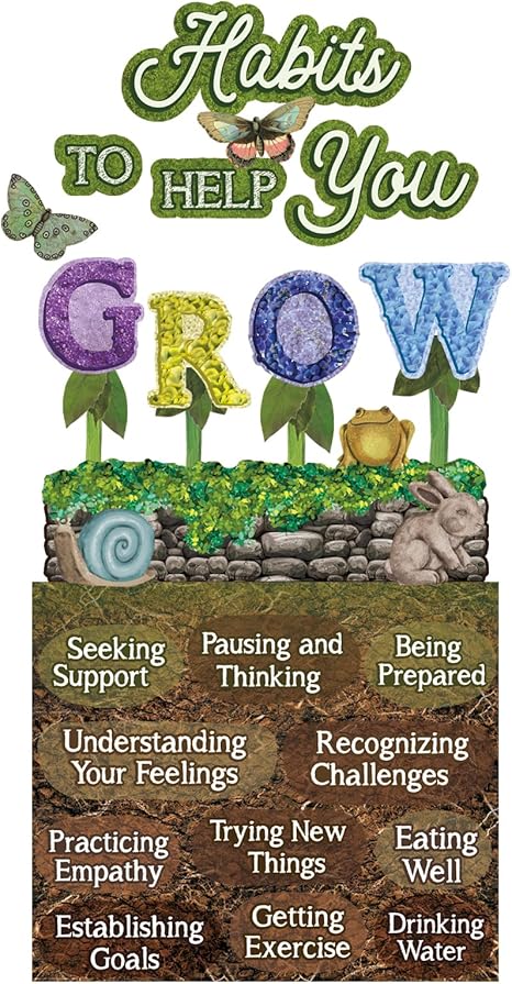 Eureka Curiosity Garden Mini Bulletin Board Set