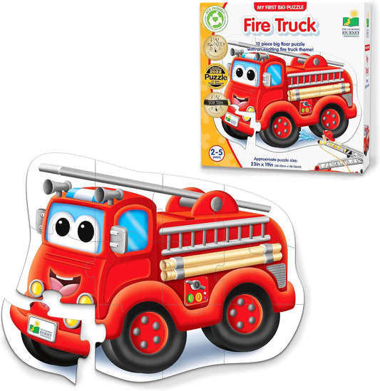My First Big Vehicle Floor Puzzle – Fire Truck