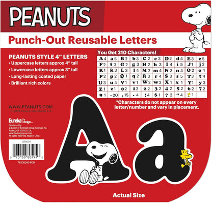 Eureka Peanuts Letters