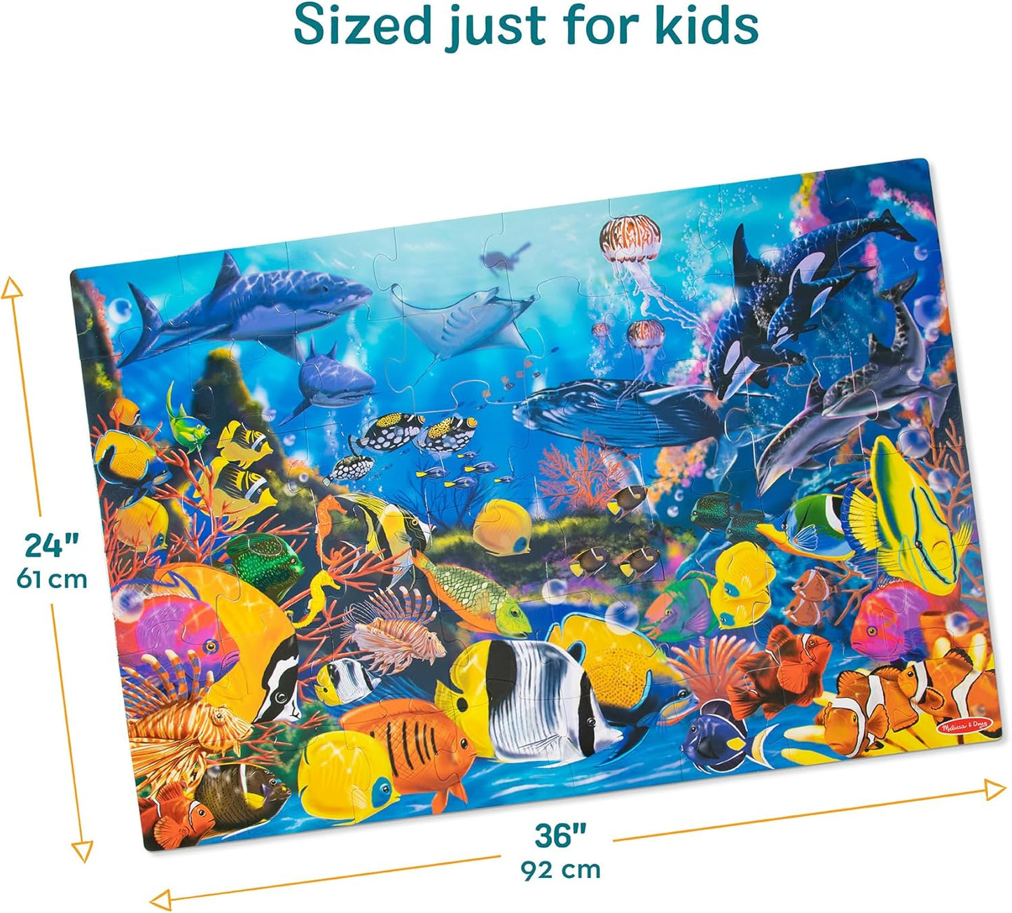 Underwater Floor Puzzle - 48 Pieces