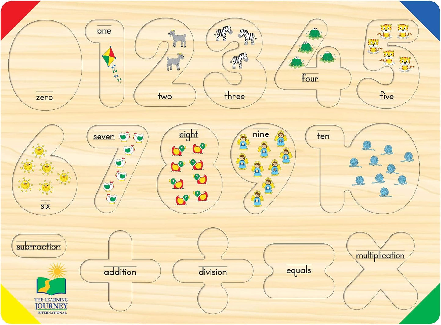 Lift & Learn 123 Number Puzzle