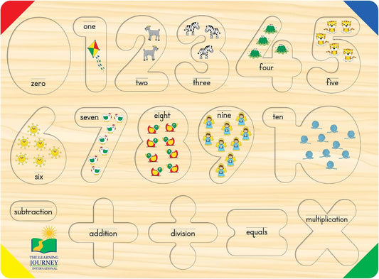 Lift & Learn 123 Number Puzzle