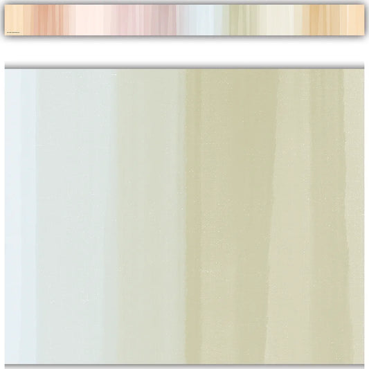 Cool Tones Straight Border
