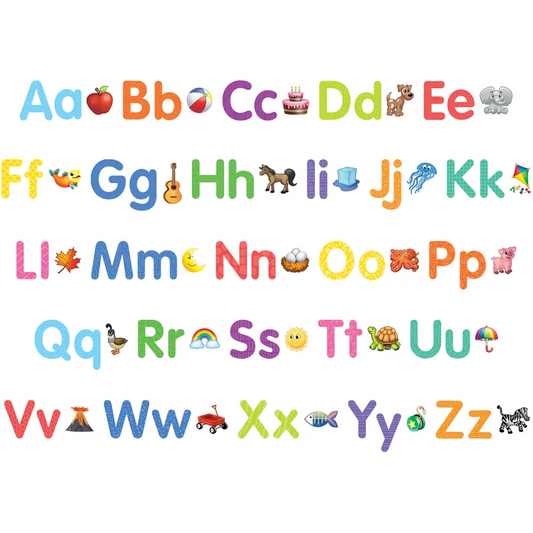 Alphabet Art Bulletin Board