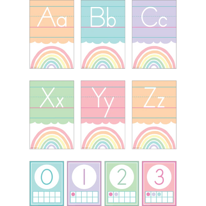 Pastel Pop Alphabet Bulletin Board