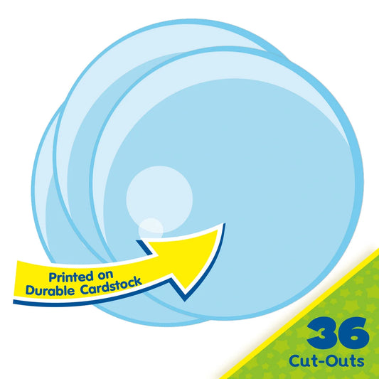 Seas The Day Bubbles Paper Cut-Outs