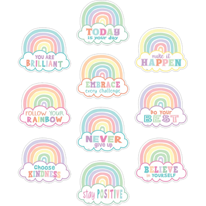 Pastel Pop Positive Sayings Accents